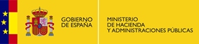 logotipo del mininisterio de hacienda y administraciones públicas