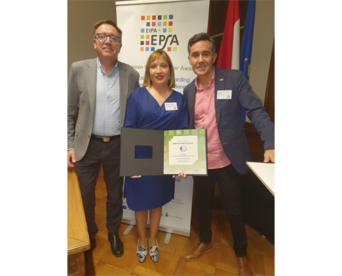 La Plataforma Digital de la Diputaci&oacute;n de Albacete recibe en Maastricht un nuevo reconocimiento en el marco de los European Public Sector Award