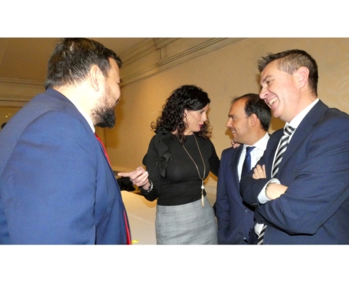 Santi Caba&ntilde;ero acompa&ntilde;a a Juanra Amores en un d&iacute;a muy especial para el vicepresidente de la Diputaci&oacute;n