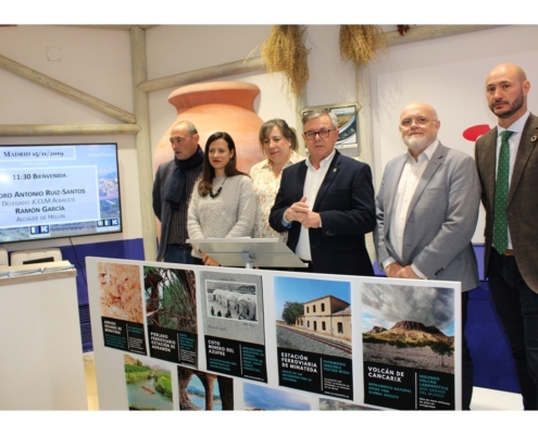 La diputada de Turismo, Raquel Ruiz, participa en la presentación del Tolmo de Minateda en Madrid