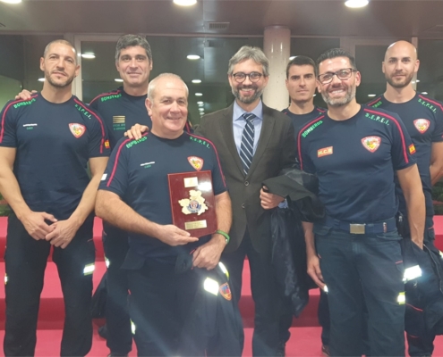 La Unidad de Rescate Acuático del SEPEI, 'Placa al Mérito de Protección Civil' del gobierno regional
