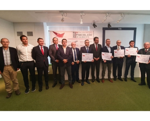 La Diputaci&oacute;n remarca su compromiso con las peque&ntilde;as y medianas empresas de la provincia en los Premios Pyme del a&ntilde;o 2019