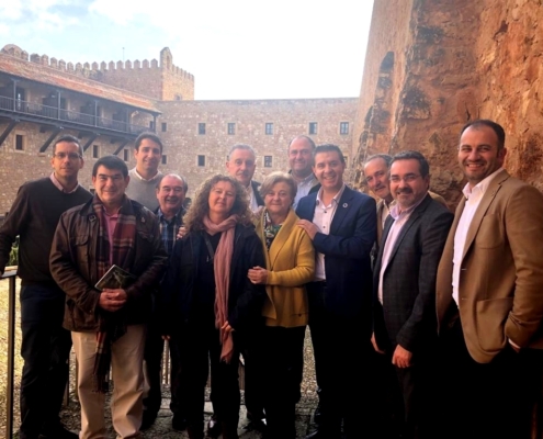 Santi Caba&ntilde;ero asiste al Congreso &lsquo;Despoblaci&oacute;n: un reto pol&iacute;tico (y po&eacute;tico)&rsquo; celebrado en Sig&uuml;enza