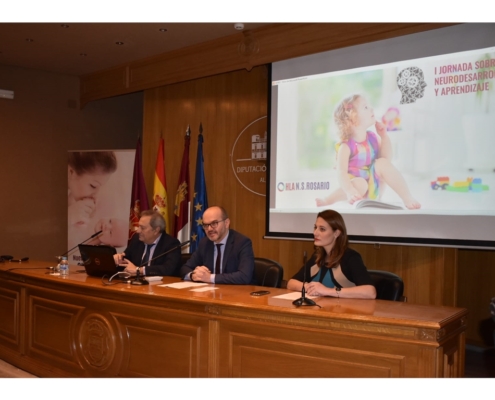 Garc&iacute;a, orgulloso de que la Casa Provincial vuelva a ser el escenario de una cita en la que se aborden temas de inter&eacute;s para la salud de la pobl ...