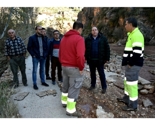 El vicepresidente de la Diputaci&oacute;n visita Ayna y Yeste