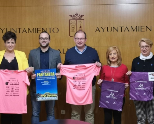 La Diputación muestra su apoyo a la VI Ruta Pantanera solidaria de Almansa