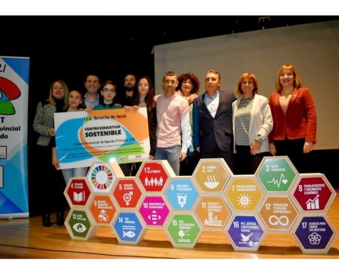 El I.E.S. Beneche de Yeste recibe el VIII Premio Agenda 21 Escolar-Horizonte 2030 que otorga la Diputaci&oacute;n de Albacete