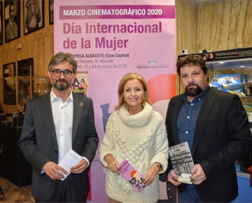 Arranca ‘Marzo Cinematográfico’ promovido por la Diputación para “poner el foco en las situaciones con las que pelean cotidianamente las m ...