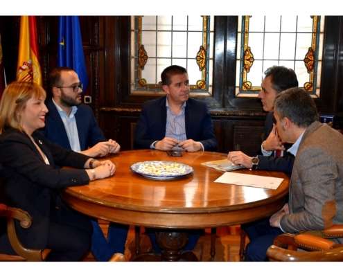 El presidente de la Diputaci&oacute;n de Albacete mantiene una reuni&oacute;n con el delegado del Gobierno de Espa&ntilde;a en C-LM