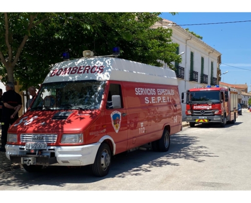 El SEPEI cierra otra semana de intenso trabajo frente a la COVID-19 incorporando la limpieza de mercadillos municipales a sus tareas de desinfecci&oacute;n