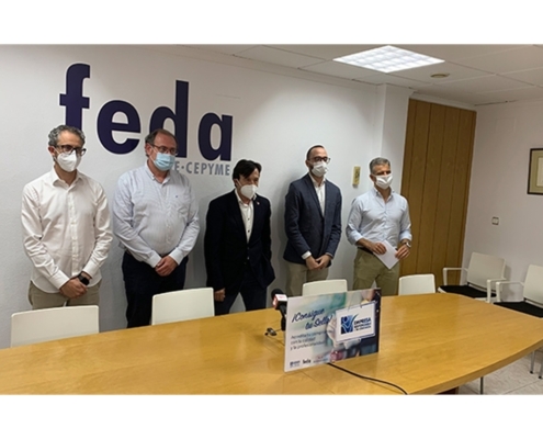 Fran Valera destaca la importancia de aunar esfuerzos para impulsar al tejido empresarial de "una provincia puntera como es la de Albacete"