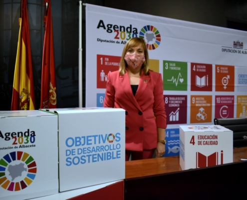 Amparo Torres presenta la Convocatoria de Premios A21E-H2030 con el fondo de los Objetivos de Desarrollo Sostenible