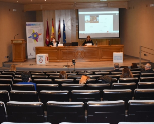 Salón de Actos de la Diputación durante la Jornada ‘Tecnología y Economía Circular’