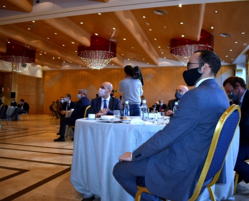 El vicepresidente, Fran Valera, en el Foro Encuentro Empresarial del Gobierno de CLM