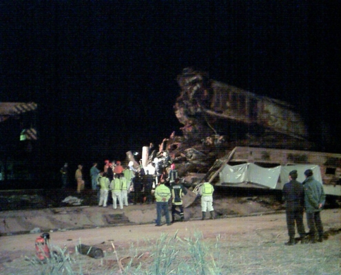 Accidente ferroviario en Chinchilla