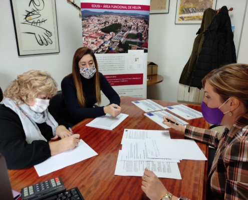 La vicepresidenta, Amparo Torres, visita Pozohondo para avanzar acciones de la EDUSI