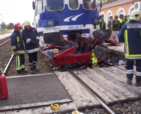 Accidente Ferroviario en Hellín