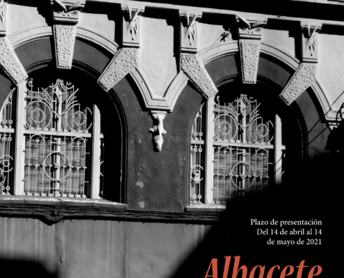 Cartel del Certamen de Fotografía sobre Albacete y su provincia, bajo el nombre 'Albacete Siempre'