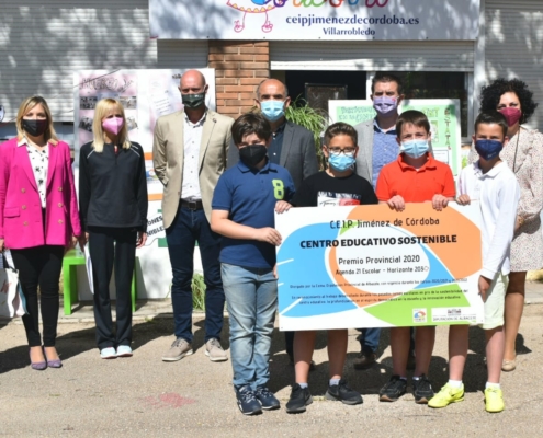 Entrega del premio Agenda 21 Escolar-Horizonte 2030 en el CEIP Jiménez Córdoba