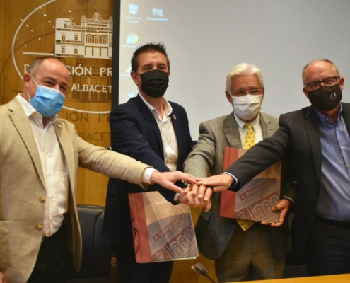 Firma convenio entre la Diputación de Albacete y RECAMDER para la cesión del uso de la Plataforma Sedipualb@ de la institución provincial