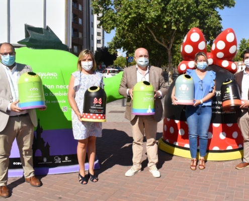 La magia de Disney llega a las calles de Albacete de la mano del Consorcio Provincial de Medio Ambiente, Ecovidrio y Disneyland París con la camp ...