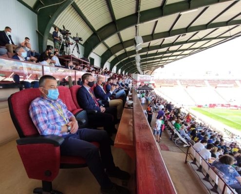 Un momento de la Final de la Copa del Rey de Rugby