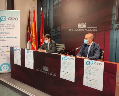 Un momento de la rueda de prensa de presentación del CIPO