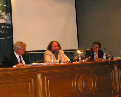 Jornadas de Comunicación_Eduardo Sotillos, Federico Volpini, Rafael Caduch, febrero 2003