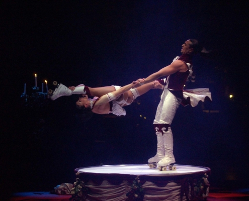 Estrellas del Circo, Patinaje acrobático, febrero 2007