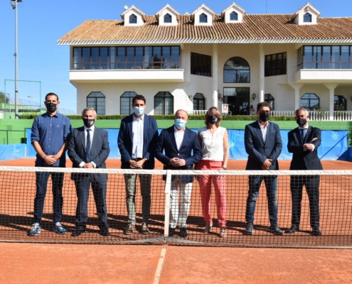 La Diputación aplaude que el mejor tenis vuelva a vibrar en la provincia de la mano del Club de Tenis Albacete