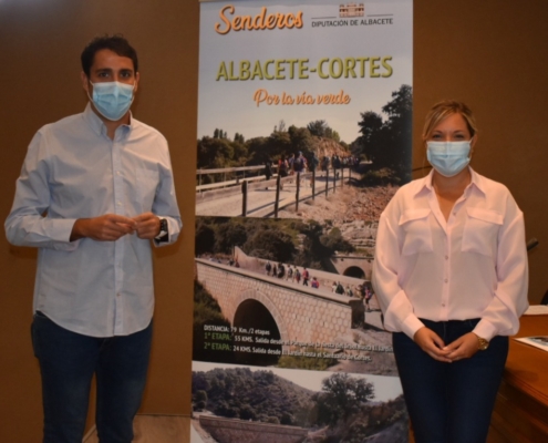La Diputación presenta la II edición de la Ruta Senderista que irá de Albacete a Cortes por la Vía Verde de la Sierra de Alcaraz en el marco d ...