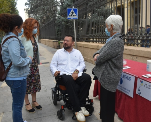 Un momento de la cuestación