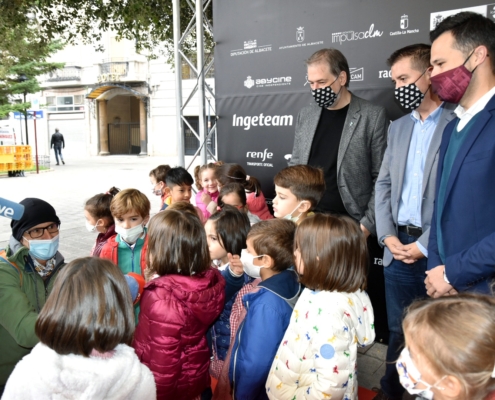 Visita al programa educativo 'Abycinitos' de la Diputación y Abycine