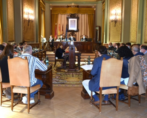 Foto general del Salón de Plenos durante la sesión