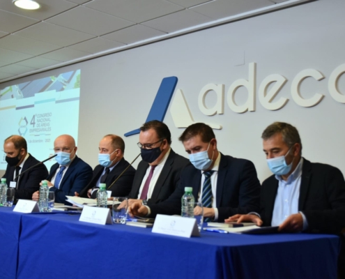 Un momento de la presentación del 4º Congreso Nacional de Áreas Empresariales que Albacete