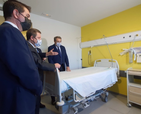 Visita al Hospital de Almansa