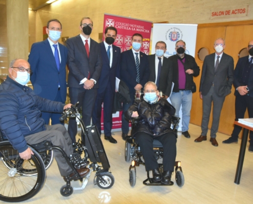 Foto de familia en la Jornada de Formación Jurídica en Discapacidad