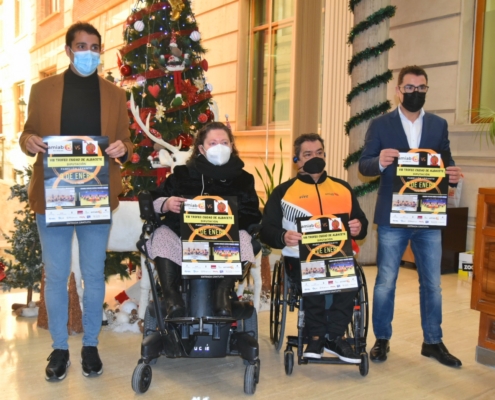 Foto de familia de la presentación del VIII Trofeo BSR Ciudad de Albacete-Diputación I