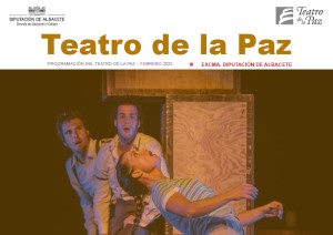 Imagen de portada de la programación del Teatro de la Paz. Febrero 2022