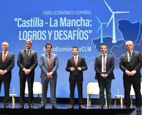 El presidente de la Diputación participa en una Mesa Redonda sobre Despoblación celebrada en Toledo