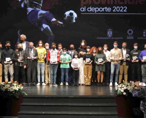 La Diputación de Albacete homenajea a los y las deportistas provinciales del ‘hoy’ y del ‘mañana’