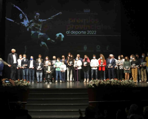 Foto de familia. Premios Deporte profesional