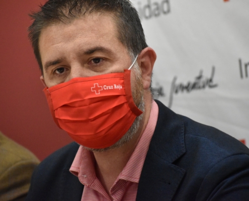 Primer plano del presidente de la Diputación de Albacete