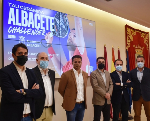 El Torneo Internacional de pádel ‘TAU Cerámica Albacete Challenger’ vuelve a disputarse en la ciudad de la mano de la Diputación