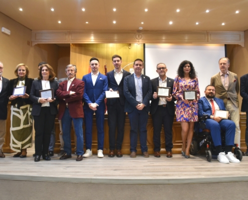 'Foto de familia' Premios 2022 de la Asociación Cultural de Albacete en Madrid