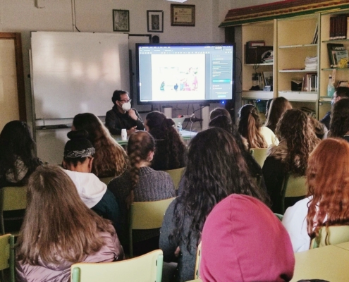 Más de 300 estudiantes de la provincia de Albacete disfrutan de los ‘Encuentros cinematográficos’ con el director Javier Marco impulsados po ...