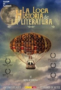 cartel la loca historia de la literatura