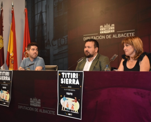 Un momento de la presentación del Festival TitiriSierra