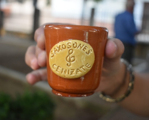 Vaso homenaje al encuentro