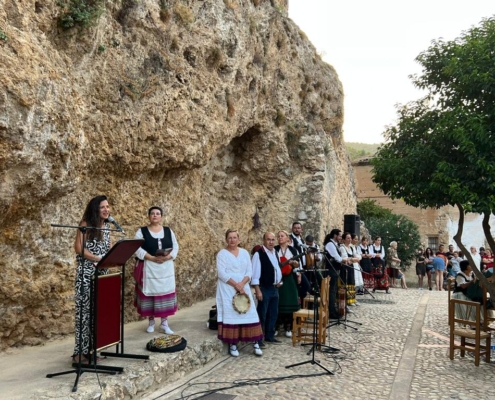 La diputada provincial de Turismo, Raquel Ruiz, durante la inauguración